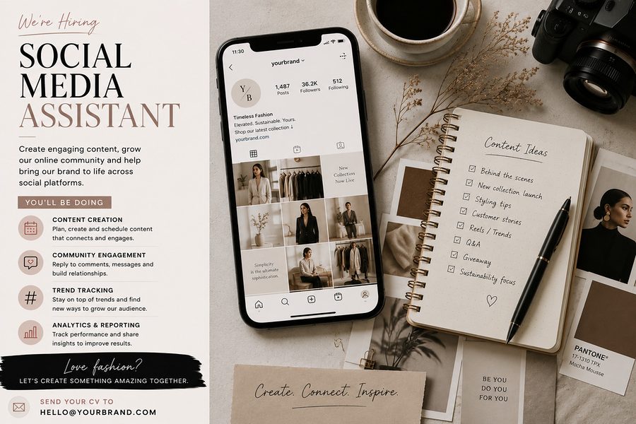 Social Media Assistant role at a vetted ethical employer