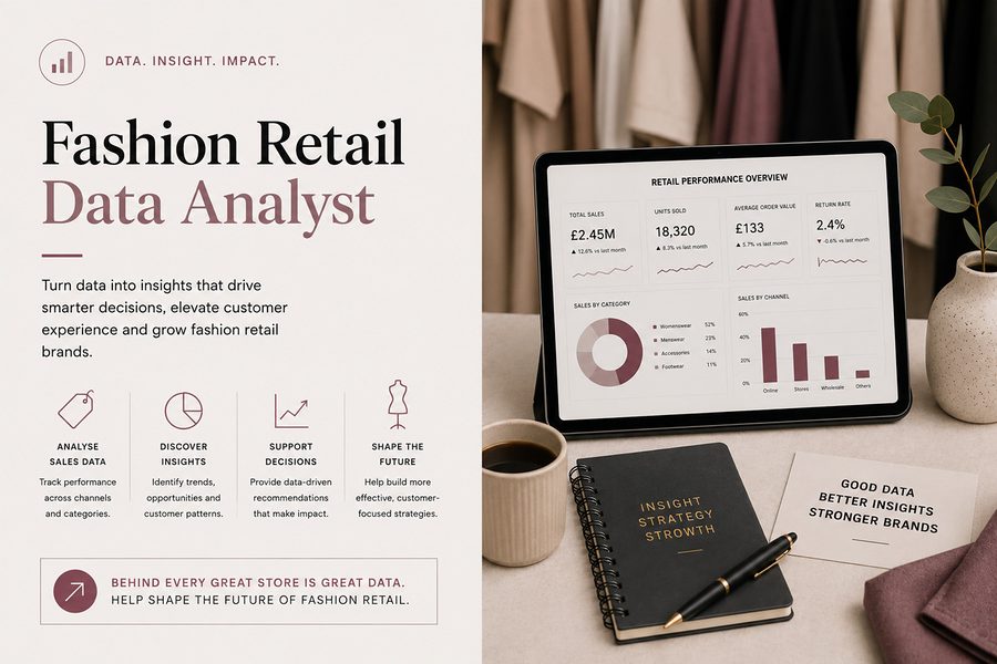 Fashion Retail Data Analyst role at a vetted ethical employer