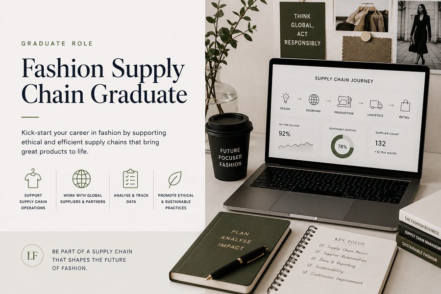 Fashion Supply Chain Graduate role at a vetted ethical employer